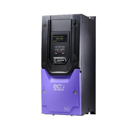 Invertek Drives 30 kW 40 HP, 43 A; Size 4, IP55;IV: Three Phase, 500-600 V;OV: Three Phase, 500-600 V ODV-3-460430-301N-TN